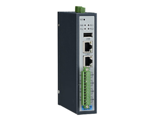 ECU-1251TL-R10ABE - 2LAN 4COM Modbus/BACnet/101/104/DNP3/PLC/Azure/AWS IoT Gateway by Advantech/ B+B Smartworx