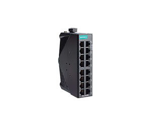 EDS-2016-ML - EDS-2016-ML - Unmanaged Ethernet switch with 16 10/100BaseT(X) ports, and -10 to 60 degree C operating temperature by MOXA