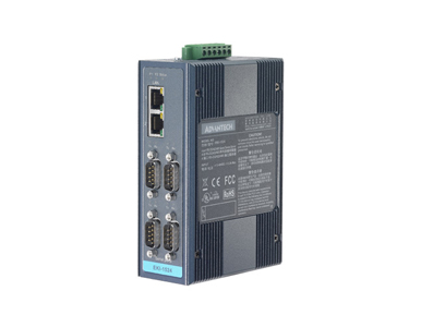 EKI-1524-CE - 4-port RS-232/422/485 Serial Device Server by Advantech/ B+B Smartworx