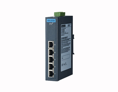 EKI-2725I-CE - 5-port Ind. Unmanaged GbE Switch W/T by Advantech/ B+B Smartworx