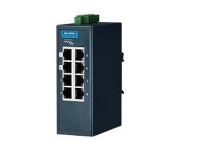 Advantech - 8GE Ind. Switch with Modbus TCP/IP, W/T. by Advantech