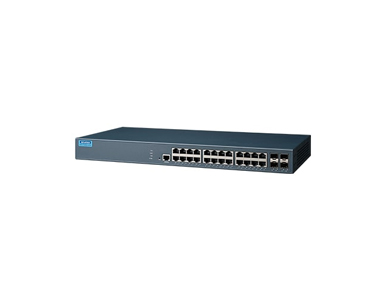 EKI-7428G-4FA-AE - 24GE+4G SFP Port Managed Ethernet Switch by Advantech/ B+B Smartworx