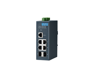 EKI-7706E-2FI-AE - 4FE + 2SFP Managed Ethernet Switch Wide Temp by Advantech/ B+B Smartworx