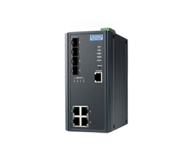 EKI-7708G-4FI-AE - 4G + 4SFP Managed Ethernet Switch Wide Temp by Advantech/ B+B Smartworx