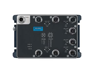 Advantech - EN50155 M12 8GE UnManaged SW, 24~110VDC by Advantech