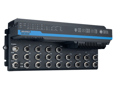 Advantech - 14 x GE + 6 x 10GE Train Switch with 16 PoE by Advantech
