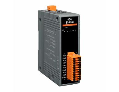 ET-2268 - Ethernet I/O Module with 4-ch Form A and 4-ch Form C Signal Relay Output. by ICP DAS