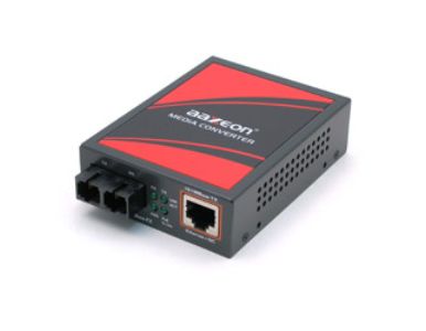 FCU-1802P-SC-S15 10/100TX To 100FX PoE Media Converter, Single-Mode 15KM, SC Connectors by ANTAIRA