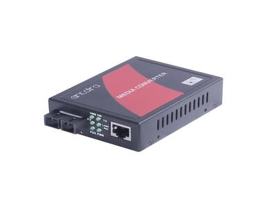 FCU-3003-SC - 10/100/1000Tx To 1000LX Media Converter, Multi-Mode 550M, SC Connectors by ANTAIRA