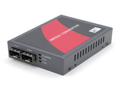 FCU-3102SFP-SFP-DR - 100/1000BASE-X SFP To 100/1000BASE-X SFP Dual Rates Media Converter by ANTAIRA
