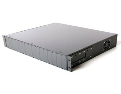 FCU-RACK16-DC - 16-Slot Unmanaged Universal Media Converter Rack, w/1 DC Power Supply by ANTAIRA