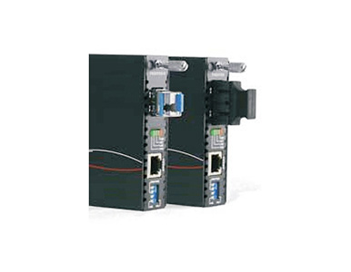 FIBER-TEL - fiber ports line extender over multi-mode fiber has FXS, FXO, POTS, & FAX capabilities by DATA-CONNECT