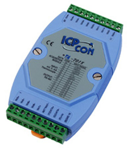 I-7018P - 8-channel thermocouple input module by ICP DAS