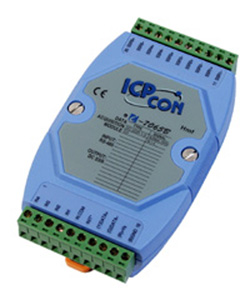 I-7065B - 5 DC-SSR relay output and 4 Isolated Digital Input module by ICP DAS