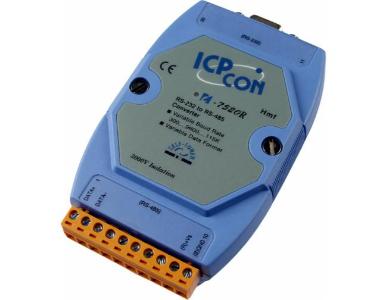 I-7520R - RS-232 to RS-485 Converter (For PLC use only). Supports operating temperatures between -25 to 75C. by ICP DAS