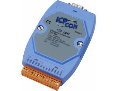 I-7522 - Embedded communication controller, 2 ports. Supports operating temperatures between -25 to 75C. by ICP DAS