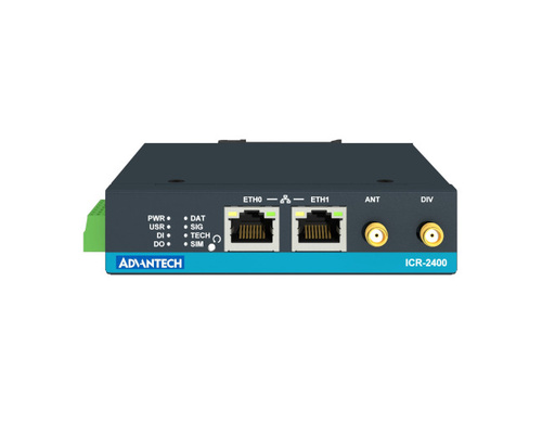 ICR-2441 - ICR-2400, NAM, 2x Ethernet , 1x RS232, 1x RS485, Metal, Without Accessories by Advantech/ B+B Smartworx