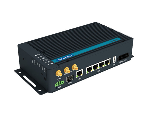 ICR-4401 - ICR-4400, GLOBAL, 5x Ethernet, 1x RS232, 1x RS485, CAN, SFP, USB, SD, Without Accessories by Advantech/ B+B Smartworx