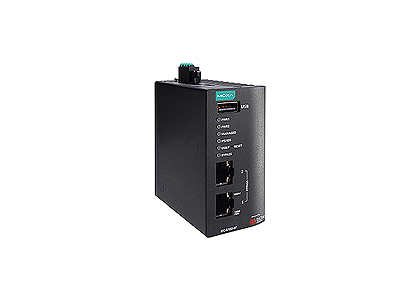 IEC-G102-BP-Pro - Industrial Intrusion Prevention System (IPS) device with 2 10/100/1000BaseT(X) ports, 1 year of pattern update by MOXA