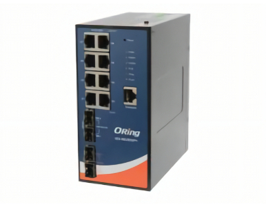 IGS-9822DGP+ - 12-port managed switch; 8GE + 2 100/1G/2.5G SFP socket + 2 1G/10G SFP+ socket by ORing Industrial Networking
