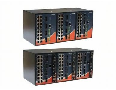 IGS-P9164FX-MM-SC-HV - 20-port managed switch; 16GE + 4FX (MM 2km, SC), IEC 61850-3, high-voltage power by ORing Industrial Networking