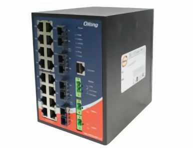 IGS-P9164GF-MM-SC-LV - IEC 61850-3 Managed Ethernet Switch with 16GE + 4 SC Multi-mode, Dual AC/DC by ORing Industrial Networking