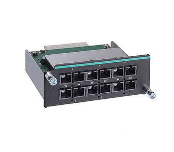 IM-6700A-6MSC - Fast Ethernet module with 6 multi-mode 100BaseFX ports with SC connectors by MOXA