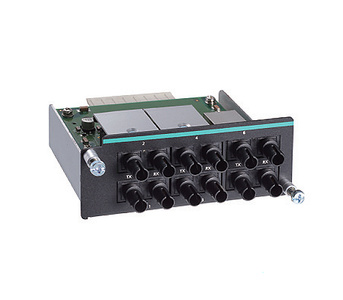 IM-6700A-6MST - Fast Ethernet module with 6 multi-mode 100BaseFX ports with ST connectors by MOXA
