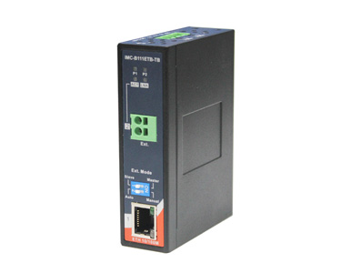 IMC-B111ETB-TB - DIN Rail 2-wire 10/100TX (Terminal Block) Ethernet extender by ORing Industrial Networking