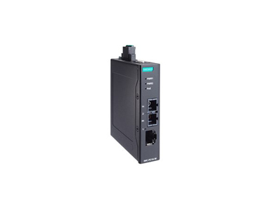 Moxa IMC-P21A-G2-M-SC/KC - Entry-level PoE+ industrial 10/100Base-T(X) to 100Base-FX media converter, multi-mode port with SC co by MOXA