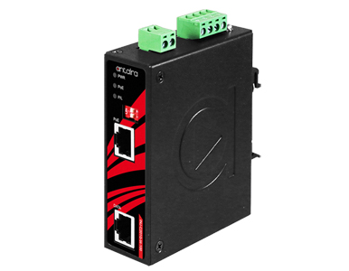 Antaira INJ-C201G-bt-H-100-T - Industrial Gigabit Enhanced PoE++ Injector - 1*10/100/1000Base-T(X) with Enhanced PoE-PSE (H-Type by ANTAIRA