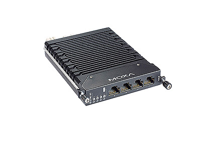 LM-7000H-4PoE - LM-7000H-4PoE - Fast Ethernet module with 4 10/100Base-TX IEEE 802.3af/at PoE+ ports by MOXA