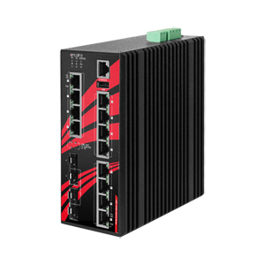 Antaira LMP-1604G-4XS-bt - 16-Port Industrial Gigabit IEEE 802.3bt PoE++ Light Layer 3 Managed Ethernet Switch, with 12*10/100/1 by ANTAIRA