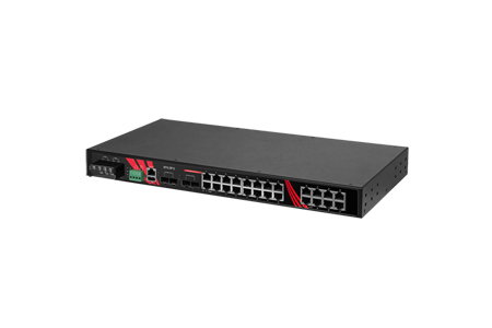 Antaira LMX-2804G-4XS-T - 28-Port Industrial Managed Gigabit Ethernet Switch, with 24*10/100/1000T Gigabit Ethernet + 4*1G/2.5G/ by ANTAIRA