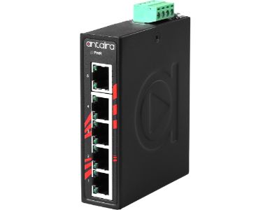 LNX-C500-T-CC - Compact 5-Port Industrial Unmangaed Ethernet Switch, w/5*10/100TX; EOT: -40 to 75C with Conformal Coating by ANTAIRA
