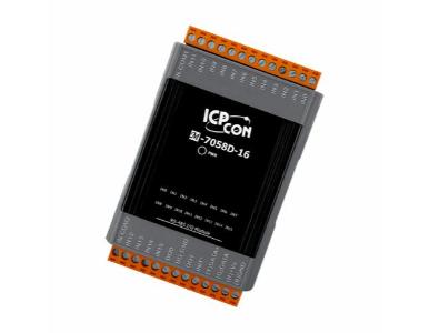 M-7058D-16 - 16-ch Isolated DI (Wet, 80~250 VAC/VDC) Module with LED Display by ICP DAS
