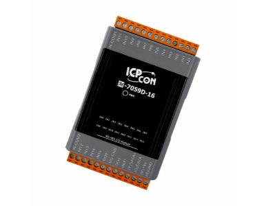 M-7059D-16 - 16-ch Isolated DI (Wet, 10~80 VAC/15~80 VDC) Module with LED Display by ICP DAS