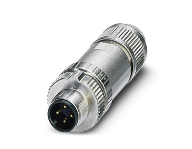 M12A-4PMM-IP67 - Phoenix Contact 4-pin male A-coded  connector by MOXA