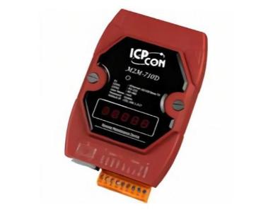 M2M-710D - Remote Maintenance with serial streaming Solution.  Allows for communication with RS-232 and RS-485 serial devices by ICP DAS