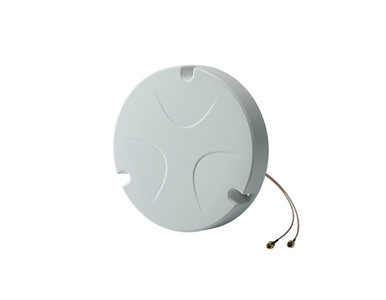 MAT-WDB-CA-RM-2-0205 - MIMO 2x2, 2.4/5 GHz, dual-band ceiling antenna, 2/5 dBi, RP-SMA-type (male) by MOXA