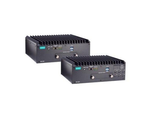 Moxa MC-3201-TGL3-S-S - X86 fanless computer with Intel Core i3-1115G4E CPU, 4x GigaLan, 2x RS-232/RS-422/RS-485, 2xDP, 6x USB3. by MOXA
