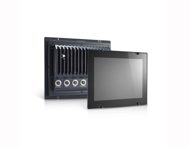 MPC-2101-E4-CT-T - 10-inch panel computer with Intel Atom E3845 1.91 GHz, 4 GB RAM, 1000-nit LCD with multi-touch, 24 to 110 VDC by MOXA
