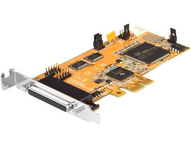 MSC-202ALP1 - 2-Port RS-232 + 1-port Parallel PCI Express Card, Low Profile (Support Power Over Pin-9) by ANTAIRA