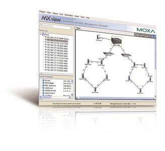 MXview-100 - Industrial network management software with a license for 100 nodes (by IP address) by MOXA