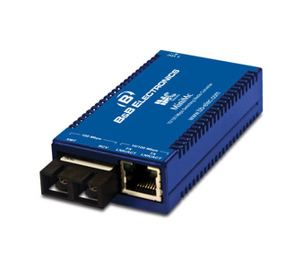 855-10641-RX - ** DISCONTINUED ** MiniMc, TP-TX/FX-MM1300-SC RX ONE-WAY SECURE MEDIA CONVERTER by IMC