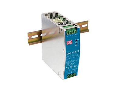 NDR-120-24 - 120 Watt Series / 24 VDC / 5.0 Amps Industrial Single Output DIN Rail Power Supply by ANTAIRA
