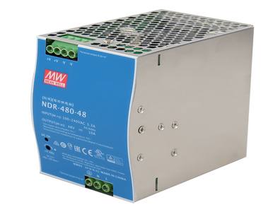 NDR-480-48 - 480 Watt Series / 48 VDC / 10.0 Amps Industrial Single Output DIN Rail Power Supply by ANTAIRA