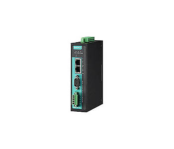NPort IA5250A, MOXA Device server, 2 Ethernet Port, 2 Serial Port, RS232,  RS422, RS485 Interface, 921.6kbps Baud Rate