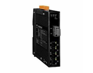 NS-205AFCS-60T - 4 port 110/100 Mbps Unmanaged Ethernet Switch with 1 single mode Fiber Port by ICP DAS