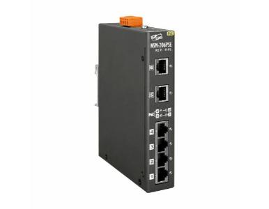 NSM-206PSE - 6-port 10/100 Mbps PoE(PSE) Ethernet Switch by ICP DAS